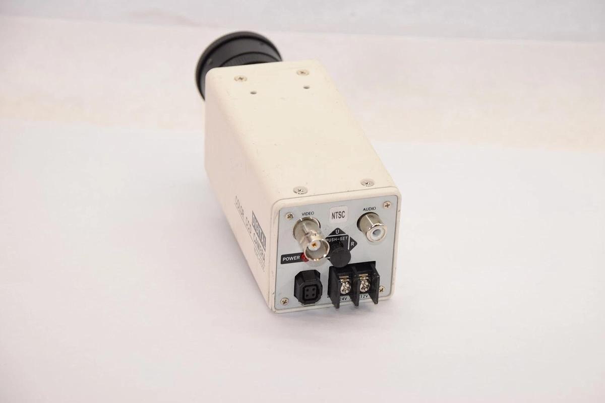 Used WELDEX WDAC-5700C-MKIT Hi Res Box Camera With 12mm 1:1.2 1/2" Lens