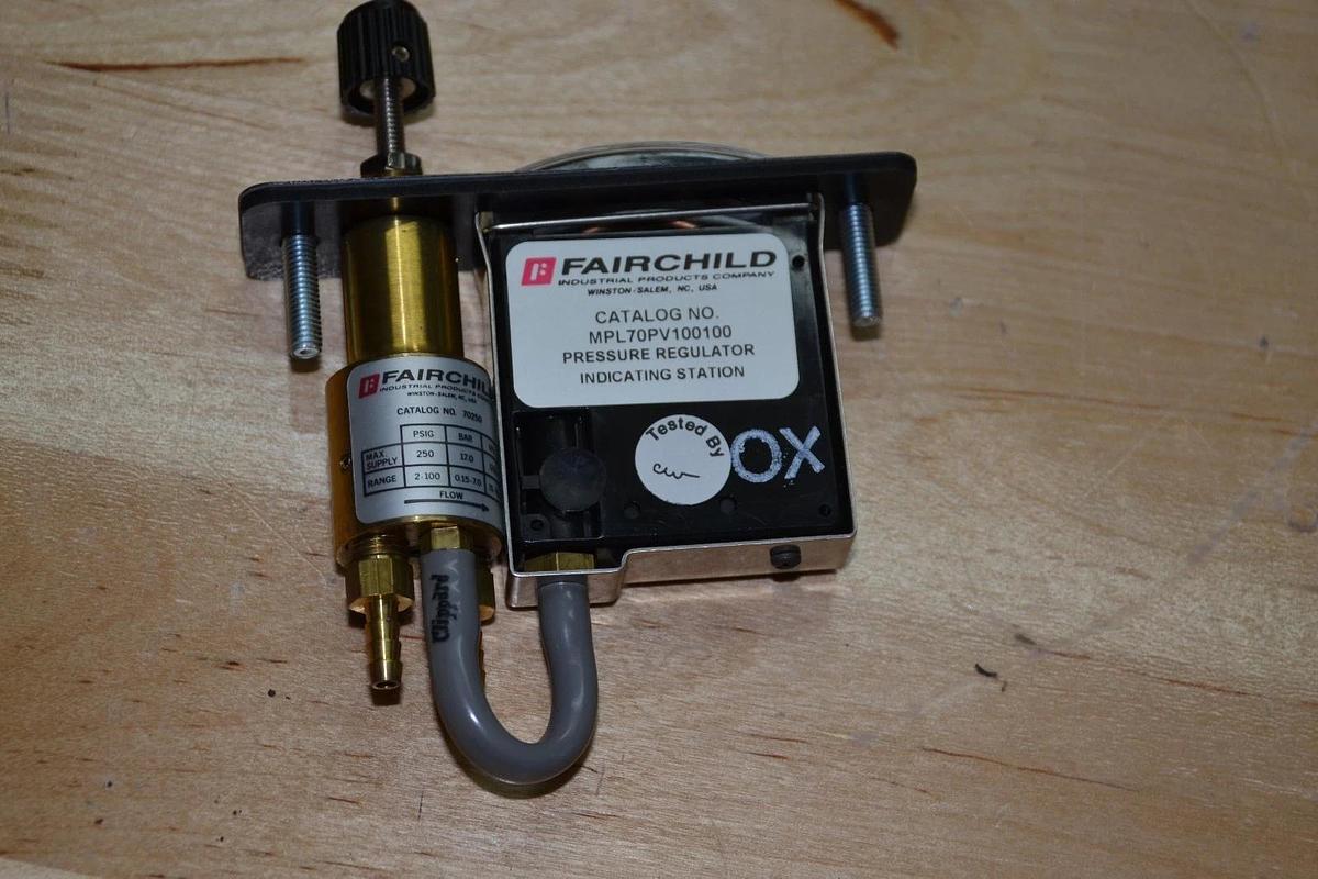 FAIRCHILD MPL70PV100100 MINI PANEL LOADING STATION REGULATOR NEW