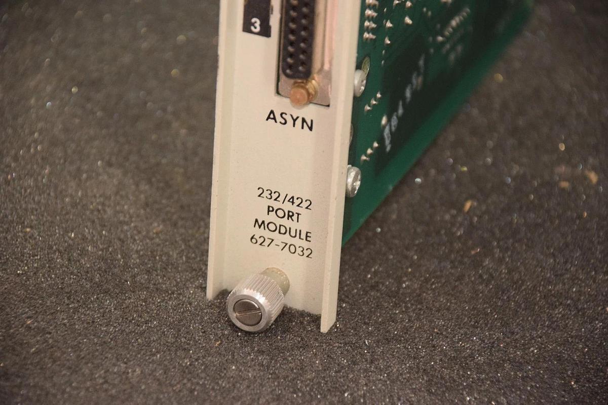 Used HONEYWELL  232/422 PORT MODULE PLC 627-7032 6277032 RS-232