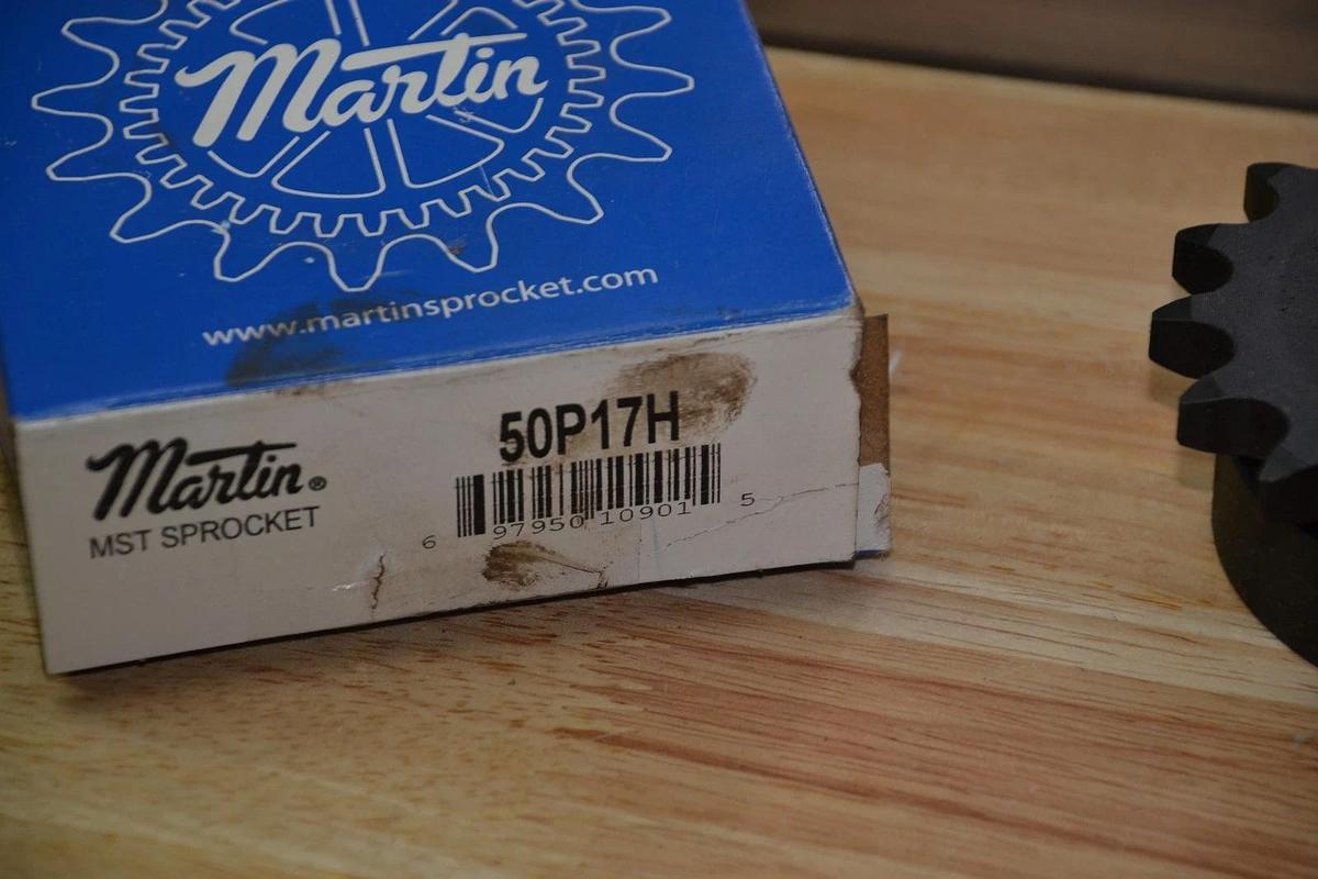MARTIN 50P17H 1 7/8" BORE 17 TOOTH SPROCKET NEW