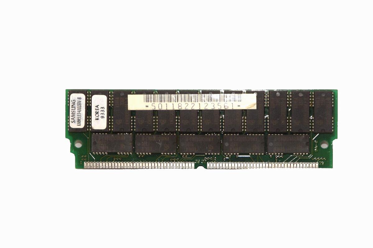 Used SAMSUNG KMM334000BV-8 , 5011822123561 RAM Memory Board / Card