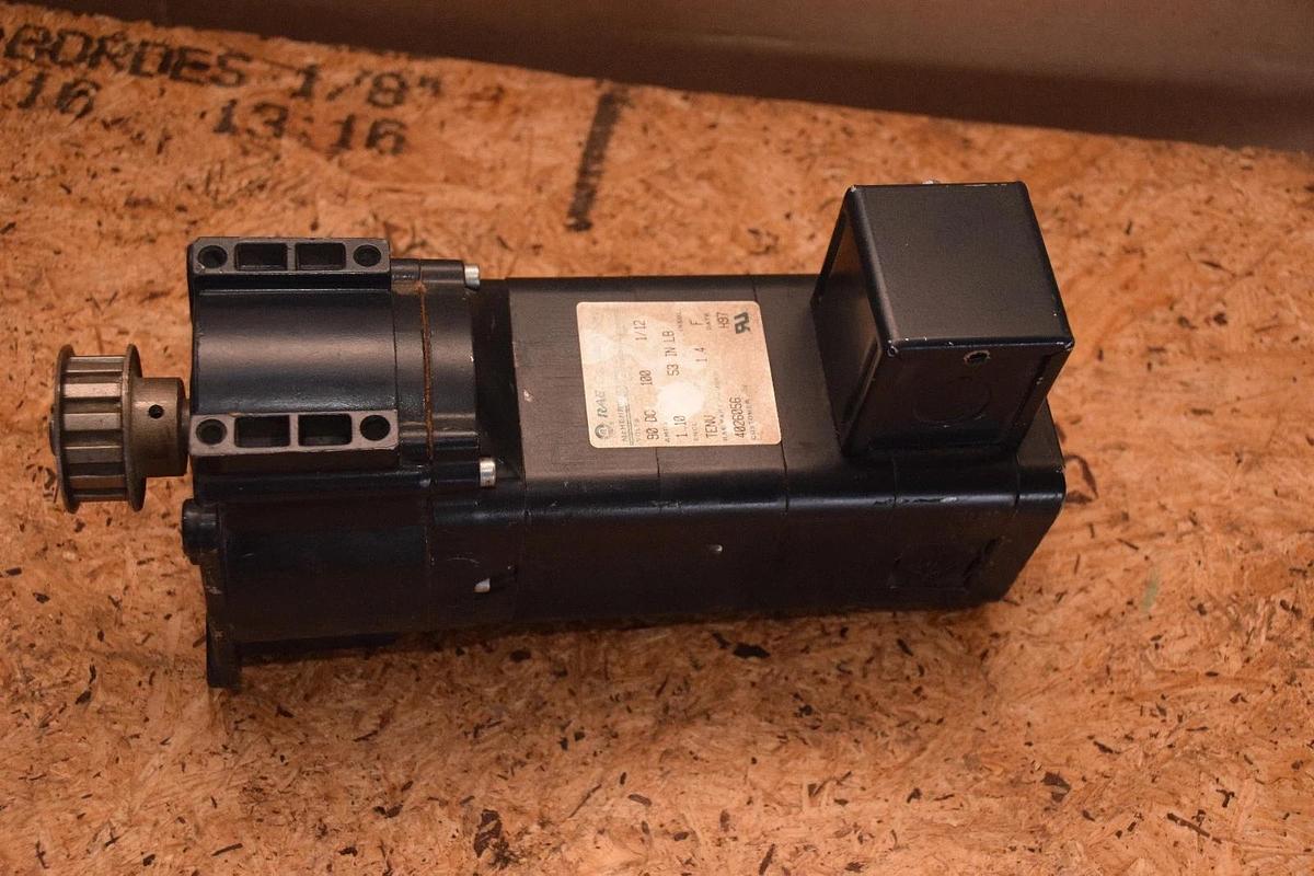 Used RAE 4026056 90V DC  100RPM 1/12 HP 1.10A  53 IN.LB.