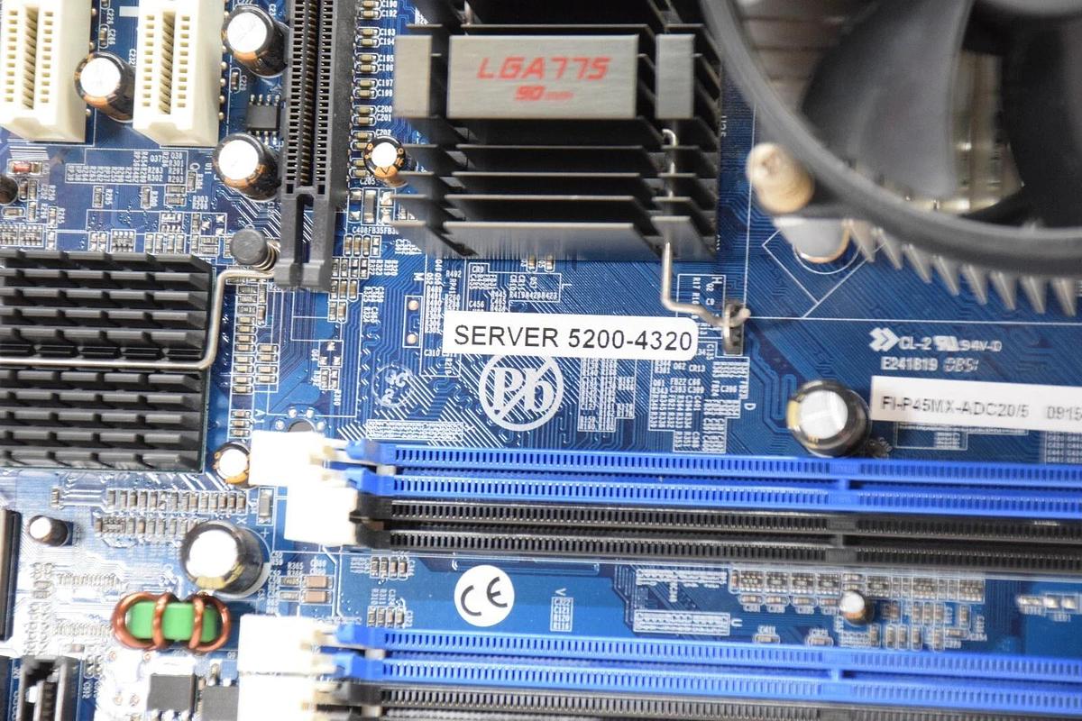 Used CORVALENT FI-P45MX-ADC20/5 , 0915-03280 , 94C100T004735 Circuit Board Card W/Fan