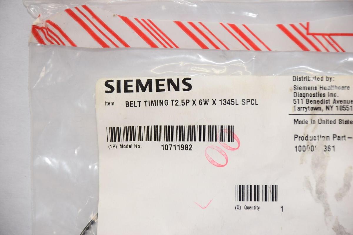 (NEW) SIEMENS 10711982 , T25P x 6W x 1345L , 1000023361-C Timing Belt