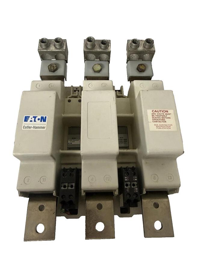 Refurbished Cutler-Hammer C10KN3A SIZE 7 Contactor , C1, 120 Volt coil, 810A, 810 Amp Refurb