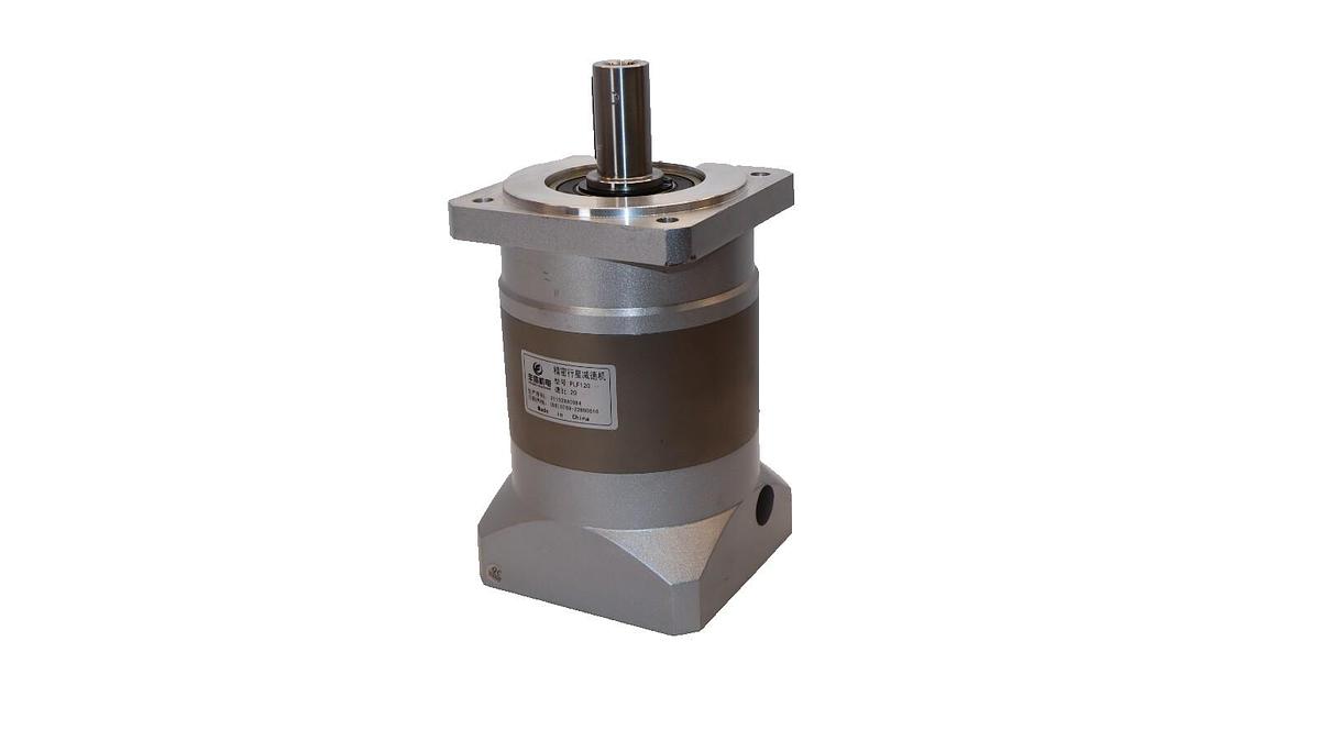 Used FENGXINJIDIAN PLF120 , 211028A0984 20:1 Ratio Planetary Gearbox Reducer