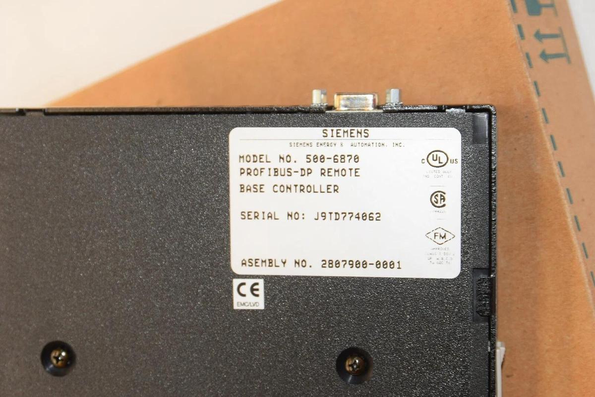 (New) SIEMENS 500-6870  5006870 Profibus-DP Remote base Controller 500-6870