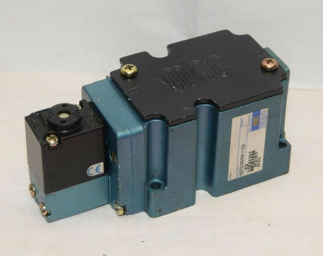 (NEW) MAC VALVES 6321D-000-PM-111DA 120/60 110/50 150psi Coil Solenoid Valve