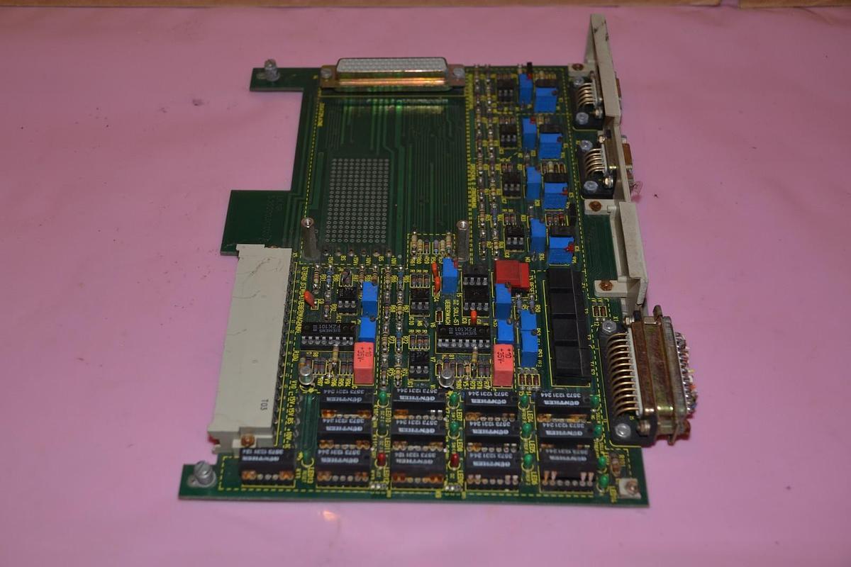 Used SIEMENS WALDRICH COBURG CIRCUIT BOARD 5.35200.00.020.0A 535200000200A
