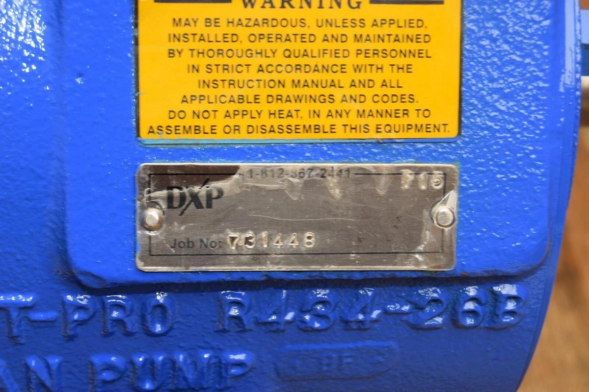 MET PRO Metpro Dean Pump 1x3x8-1/2 R-4146 R434-26B 90gpm 3500rpm *Refurb*