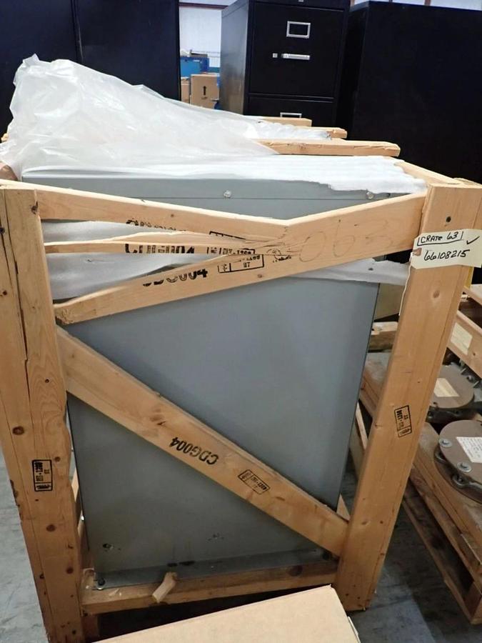 GE 45kva Transformer 9T10C1003G61 480V QL  Pri 480V Sec 208V 120V 45 kva (New)