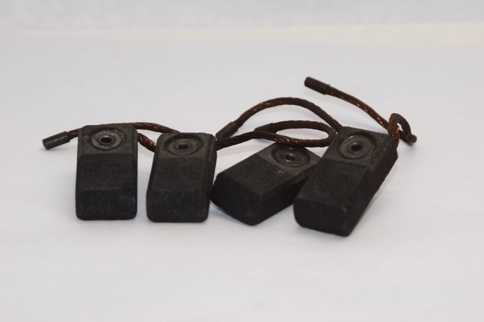 (NEW - Lot of 4) NATIONAL SA35 SA 35 3/4" x 7/16" 1-13/32" Carbon Brush