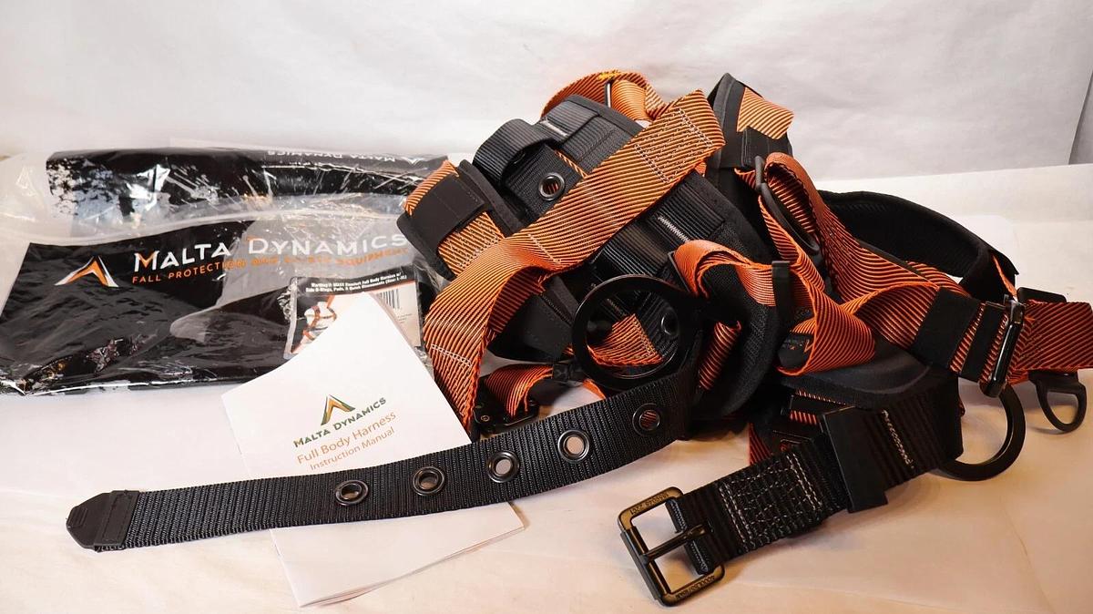 (NEW) MALTA DYNAMICS / WARTHOG B2202 Full Body Harness Size L-XL