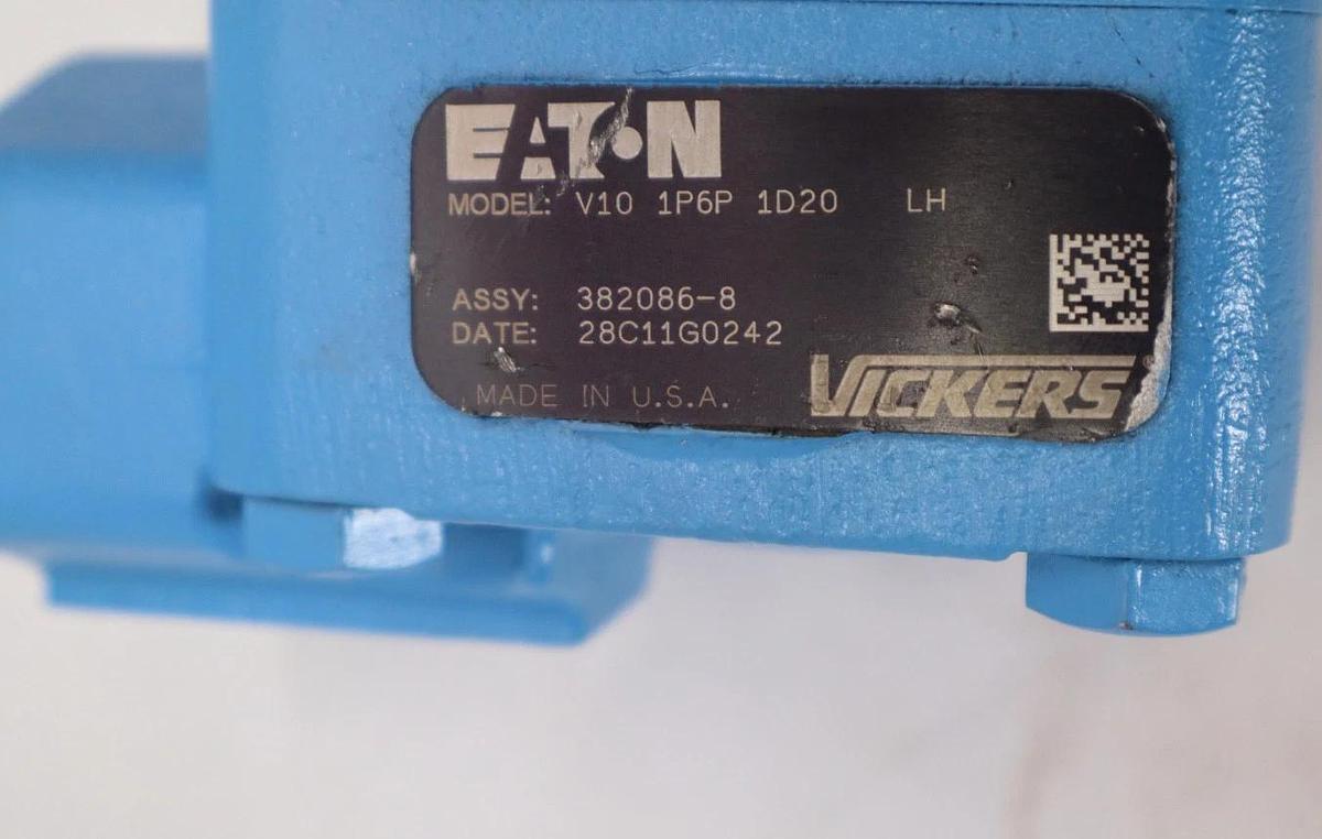Vickers EATON Hyd Vane Pump V10 1P6P 1D20 LH V101P6P1D20 V101P6P1D20LH (NOS)