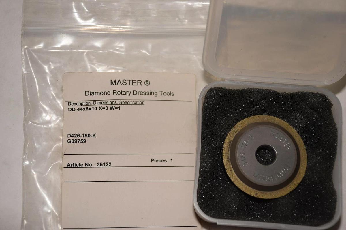 MEISTER ABRASIVES D426-150-K D426150K MASTER DIAMOND ROTARY DRESSING TOOLS NEW