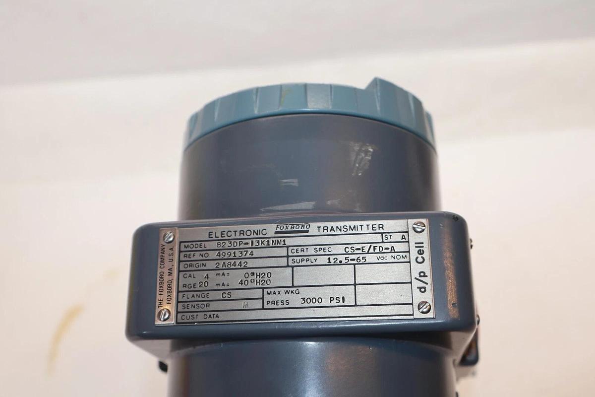 (NEW) FOXBORO 823DP-I3K1NM1 , 823DPI3K1NM1 12.5-65Vac Electronic Transmitter