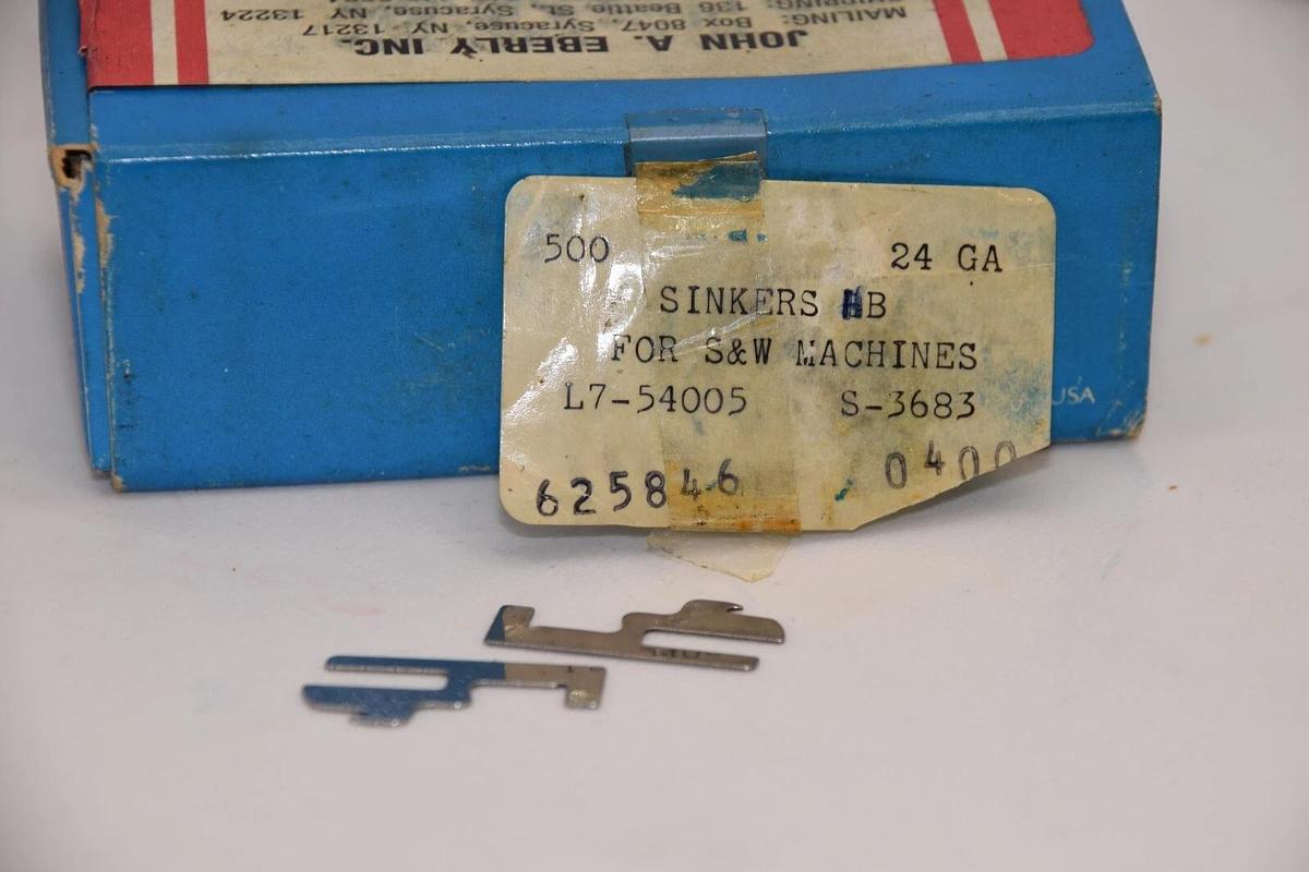 Used (NEW Approx 500) ARROW L7-54005 S-3683 HB Circular Knitting Machine Sinker