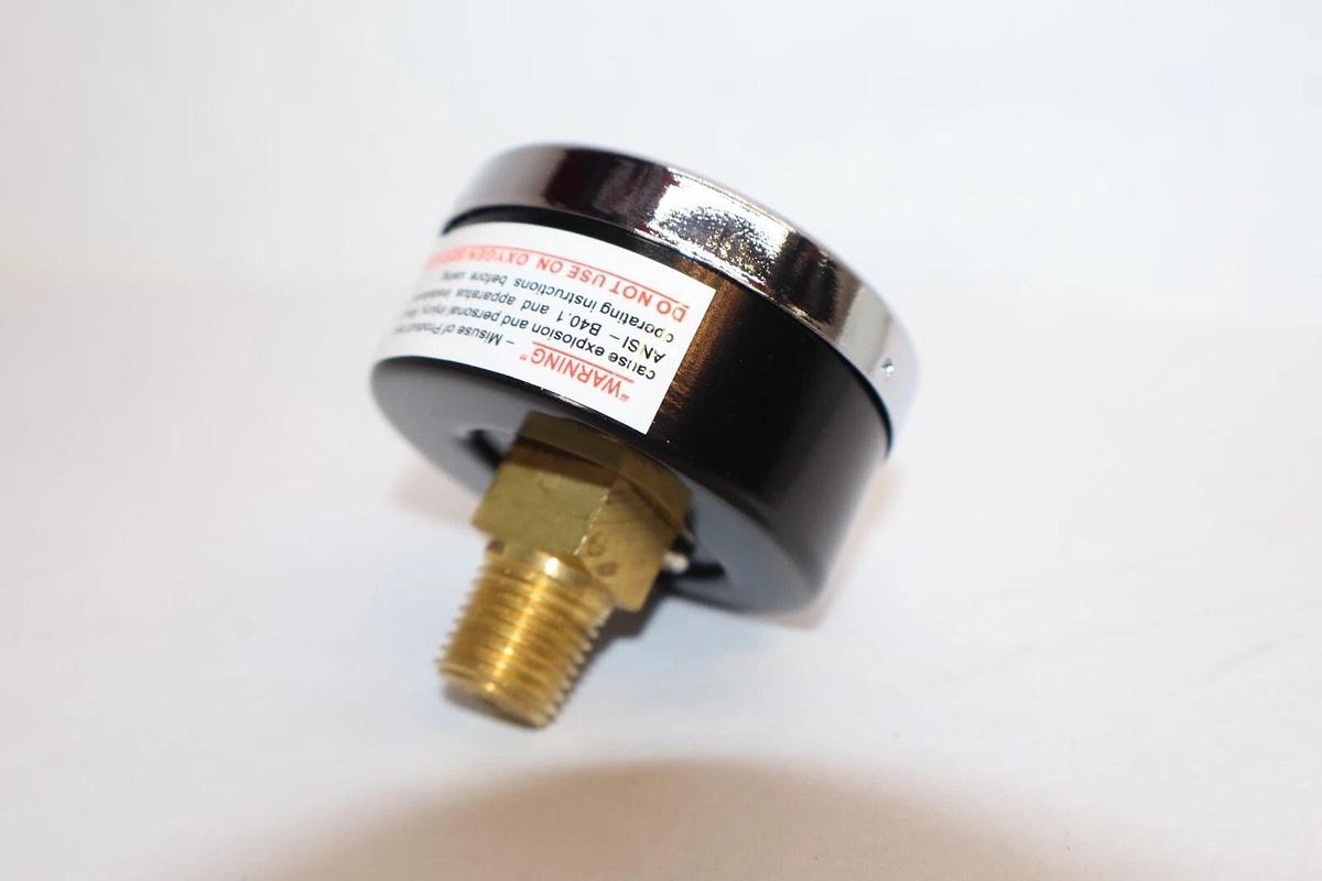 (NEW) FAIRCHILD G-2062 2" Dry 1/4" NPT Brass 0-160psi Pressure Gauge