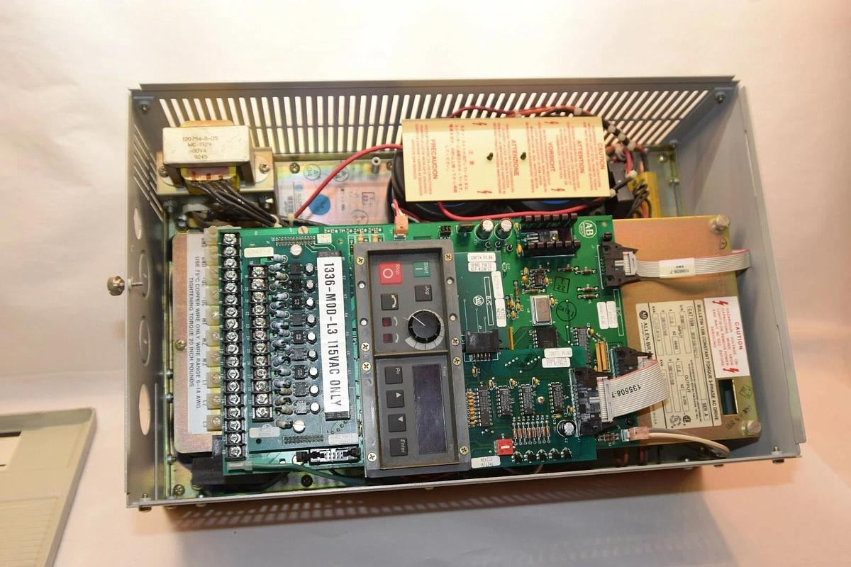 Used Allen Bradley 3 Phase AC Drive, 1336-B010-EAD-FA2-L3, Series 10 hp