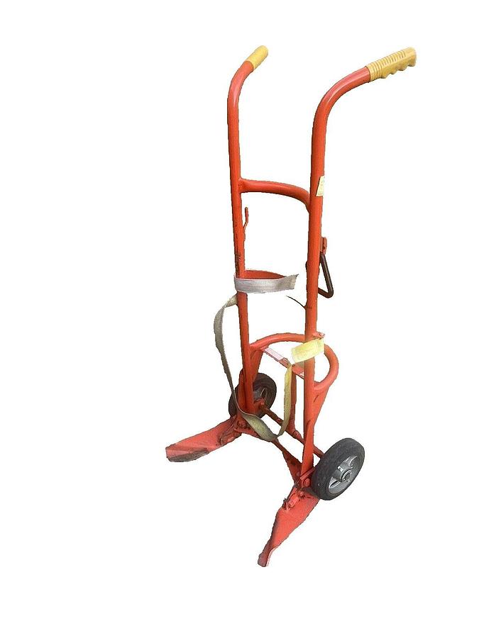 Used Wesco 40BT,45BT  1000 Lb Drum Hand Truck 30/55 Gallon plastic, fiber drum H-3012