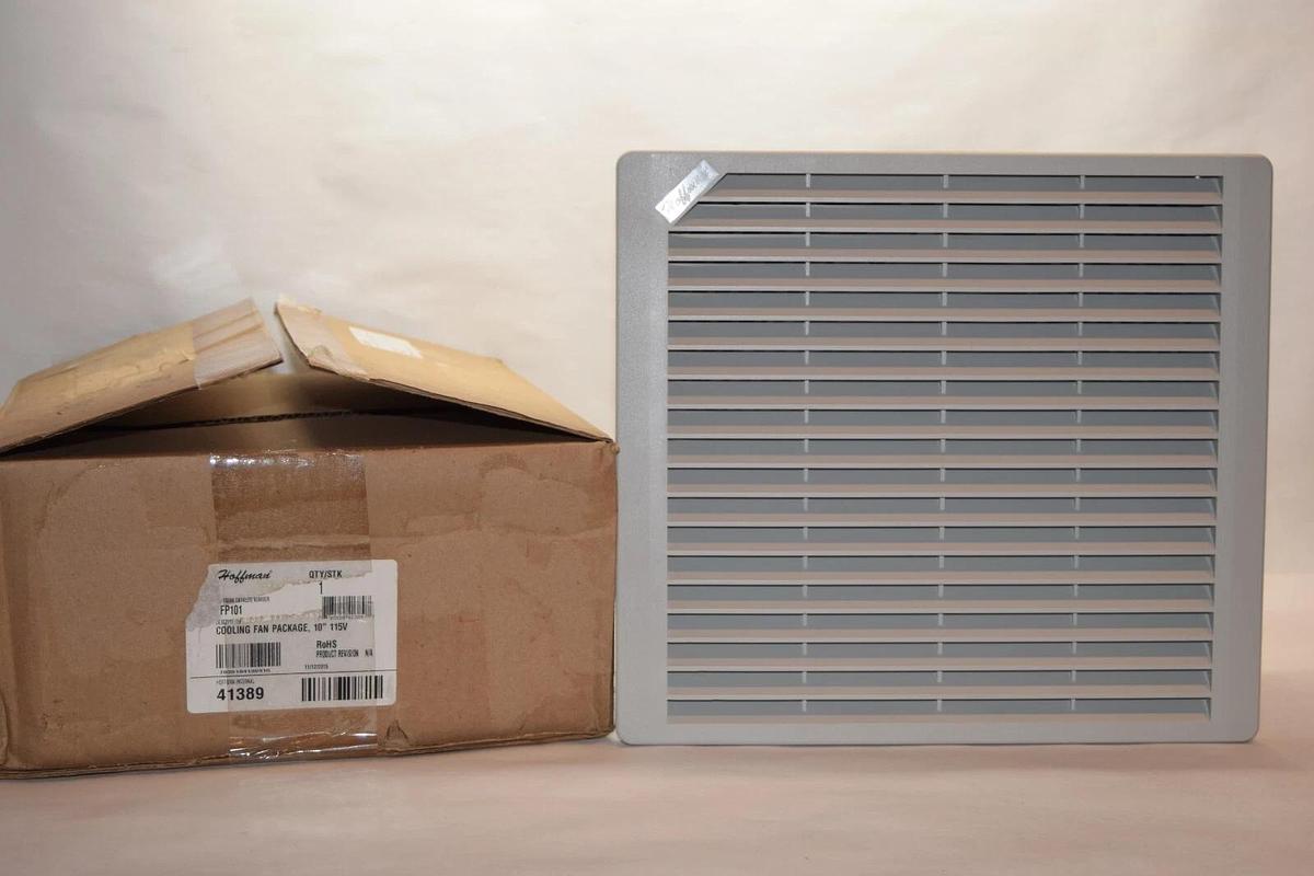 (NEW) HOFFMAN TFP101 10" 115V Cooling Fan Package