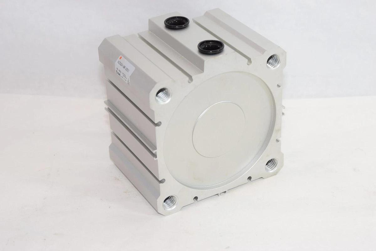 (NEW) SMC NCDQ2A100-25DC 145psi 1.0MPa Double Acting Pneumatic Cylinder