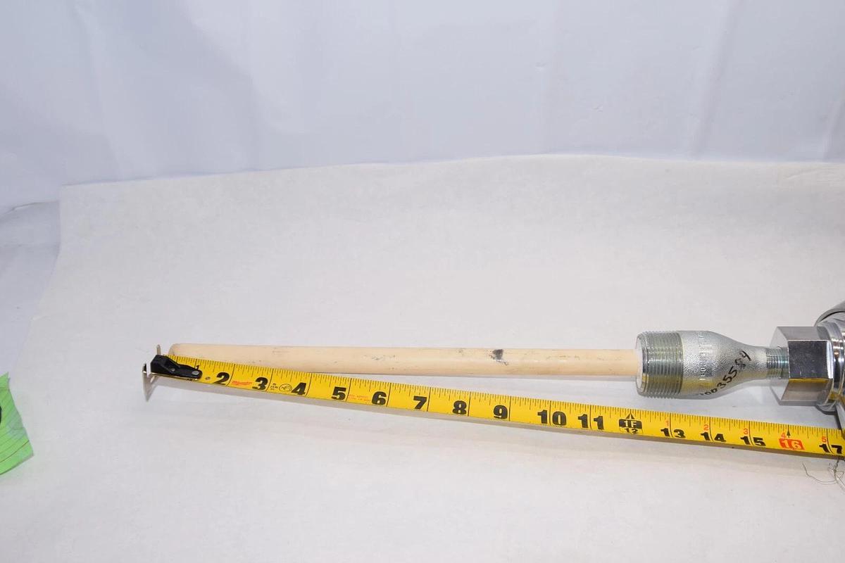 (NEW) SANDELIUS M210035584 12" Long 1-1/4" NPT Thermowell Temperature Sensor