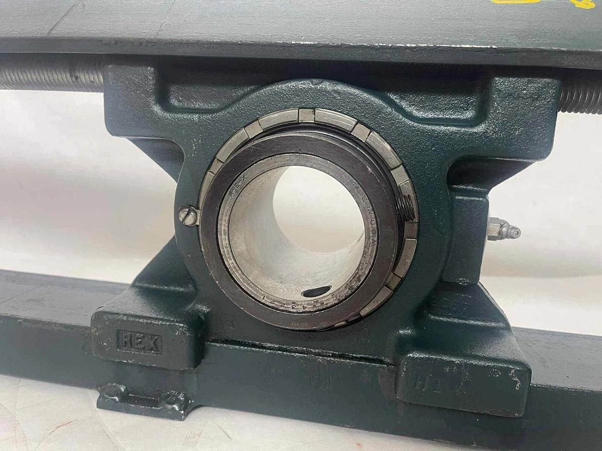 Rex ZNT-8-24 Take-Up 24" Take Up Frame Bearing Kit Assembly 2-7/16" Bearing NOS