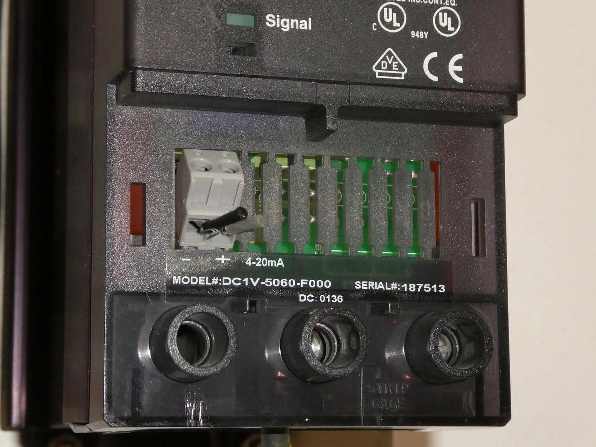 Used WATLOW DC1V-5060-F000 4-20mA DIN-a-mite Solid State Power Control