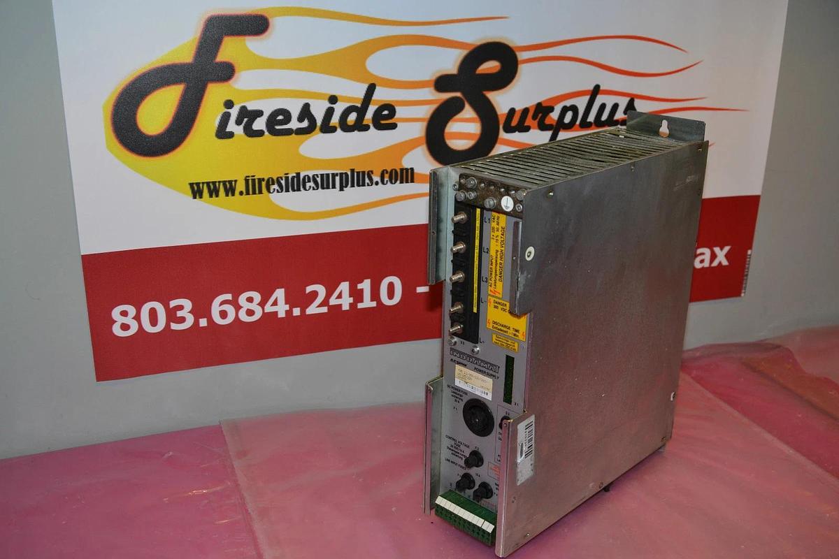 Used INDRAMAT AC SERVO POWER SUPPLY TVM 2.2-050-220/300-W1/115/220 2.2 050 220 300 W1