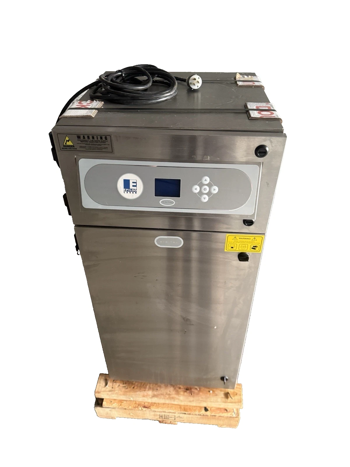 Used Epilog Laser 9000/800iE 2 Tier Exhaust System 080625DE engraver plasma welding