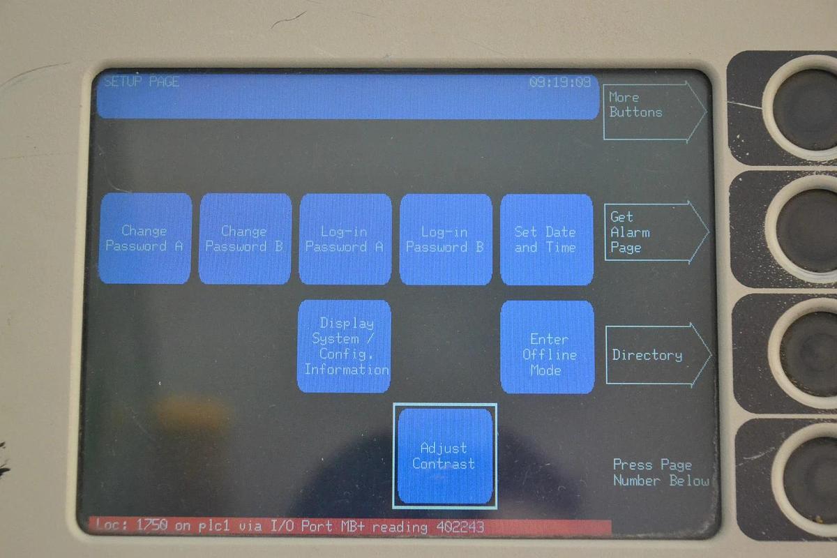 Used MODICON TELEMECANIQUE PANELMATE PLUS MM-PM15-405 MM PM15 405 MM-PMMP003C