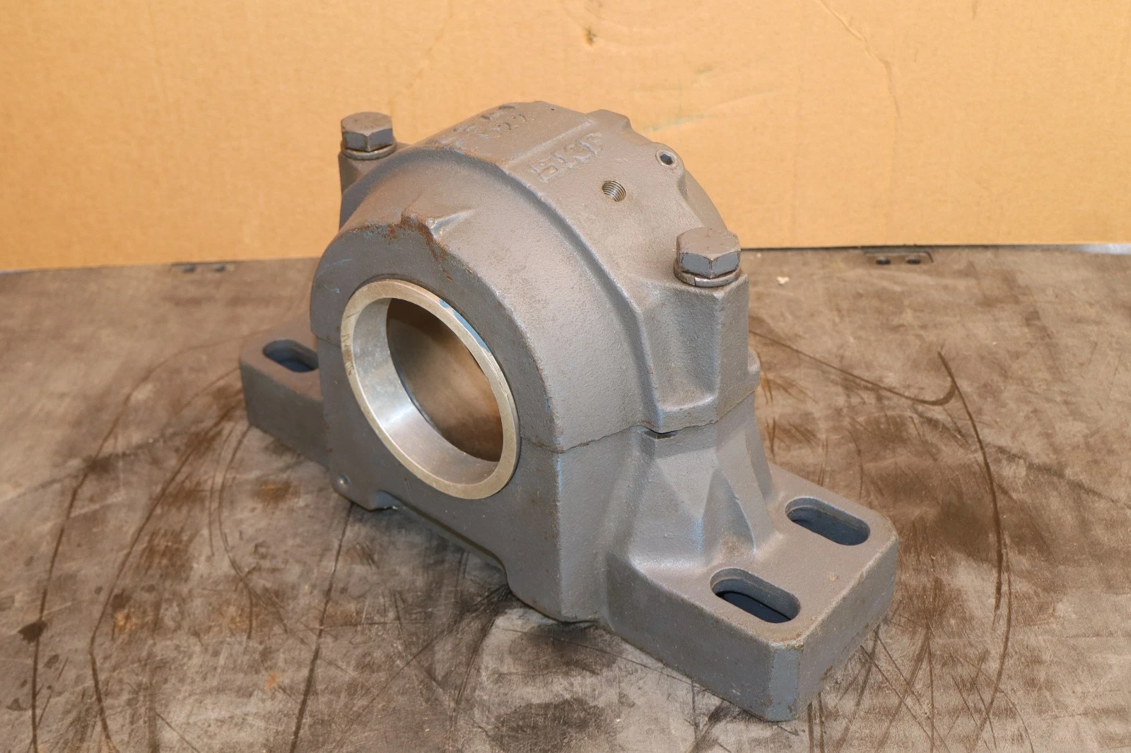 SKF Pillow Block HOUSING 4-Bolt SAF-522 SAF 522-A SAF 522 SAF522 FSAF 522-A *NOS