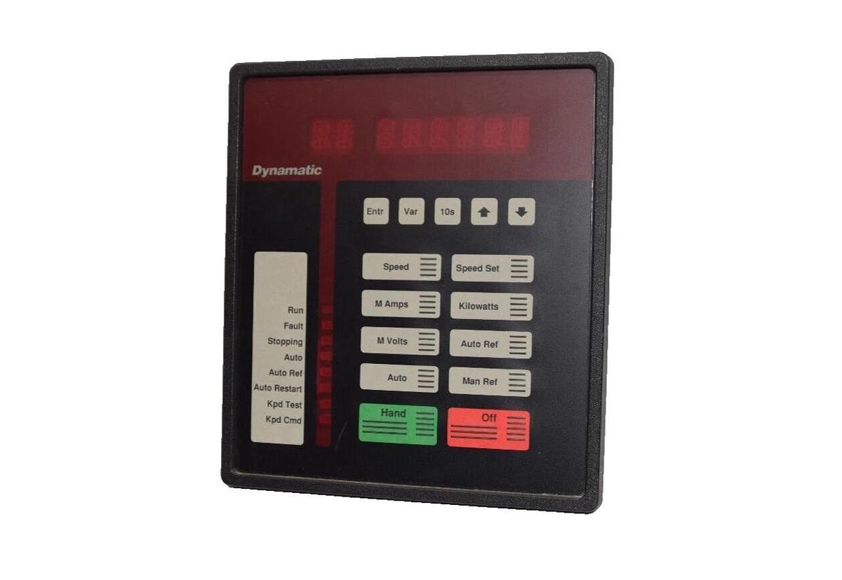 Used DYNAMATIC 15-001076-0121 150010760121 Control Panel
