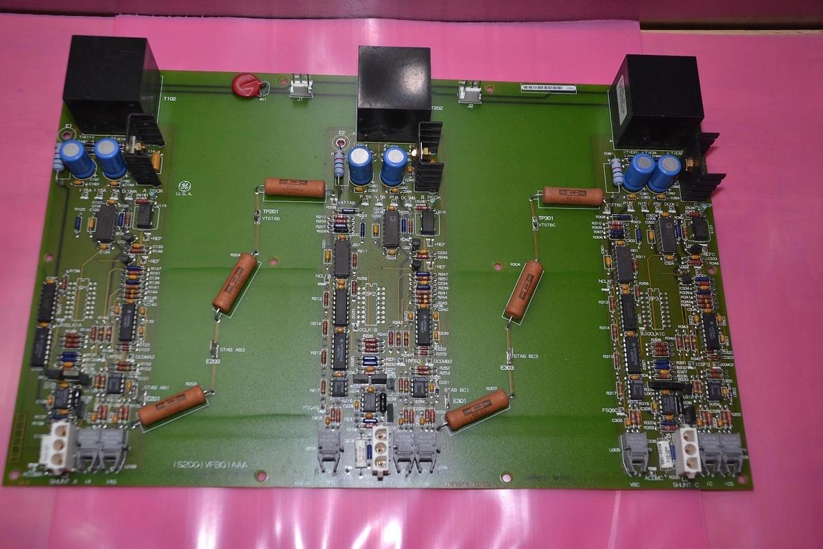 Used GENERAL ELECTRIC IS200IVFBG1AAA MRP580585 FIBER OPTIC FEEDBACK CARD