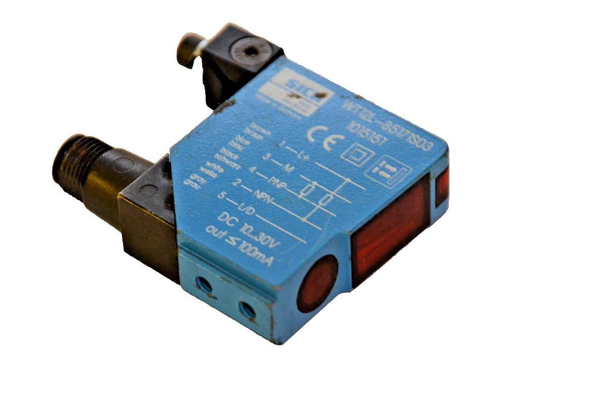 Used SICK Photoelectric Switch Sensor WT12L-B5171S03 WT12LB5171S03 1015151 10...30v