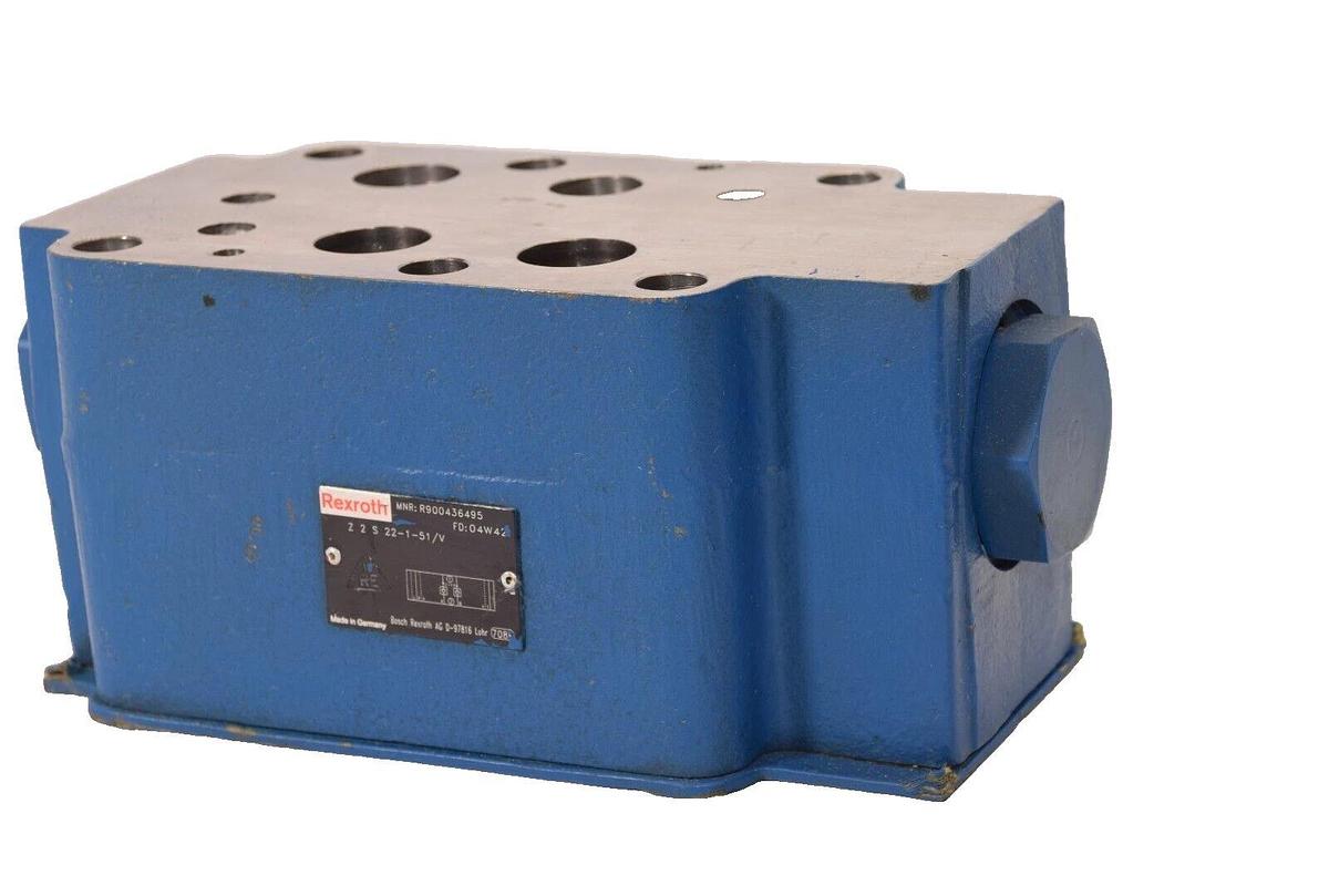 REXROTH R900436495 , Z 2 S 22-1-51/V Hydraulic Check Valve (NOS)