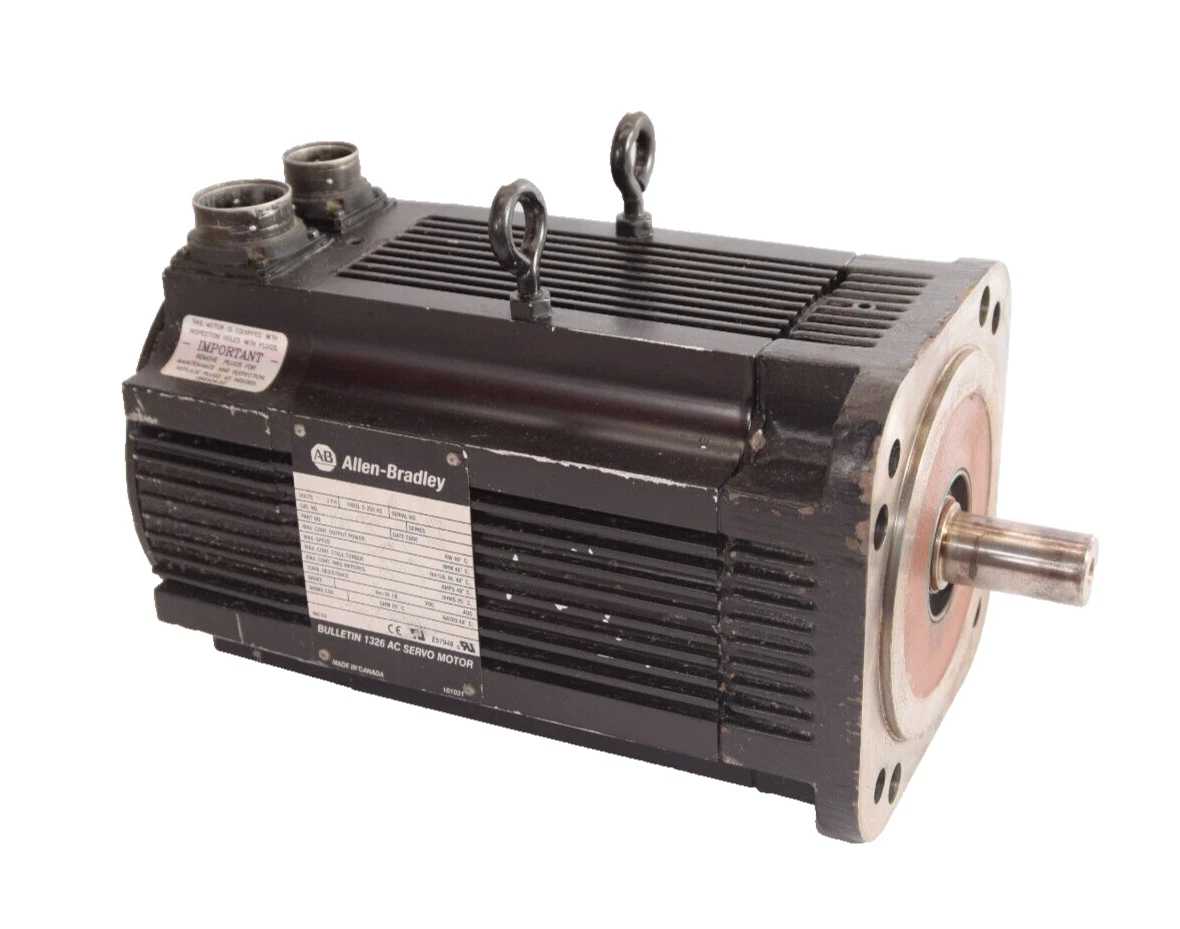 Used ALLEN BRADLEY 1326AB-B515E-21-L , 163831 460V 3PH 2.44kW 3200rpm Servo Motor