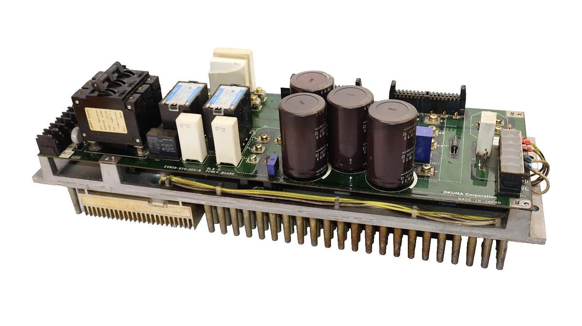 Used Okuma Corporation E4809-820-005-B BLII Power Board