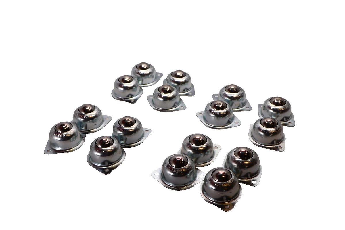 Hudson Bearing 1" 2-Hole Flange Mounted Ball Transfer Housing (New - Lot 16)