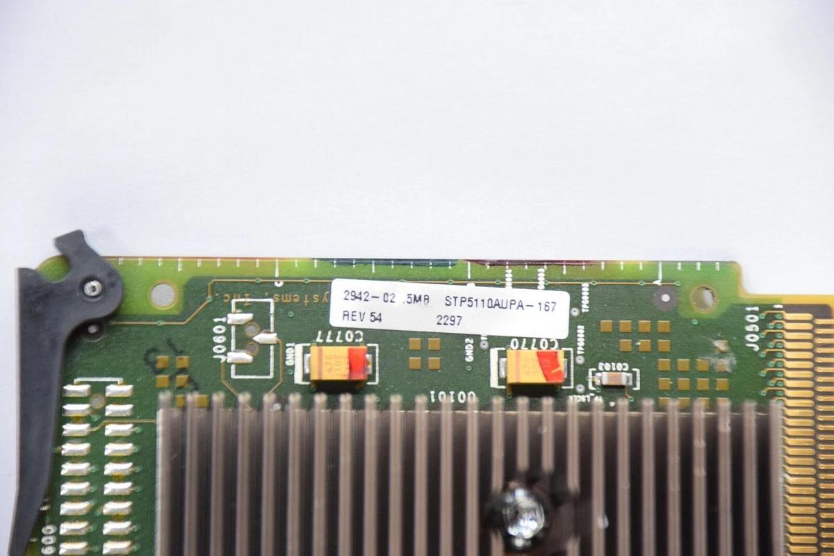 Used SUN MICROSYSTEMS 270-2702-04 Rev 01 2942-02 .5MB , STP5110AUPA-167 Circuit Boad