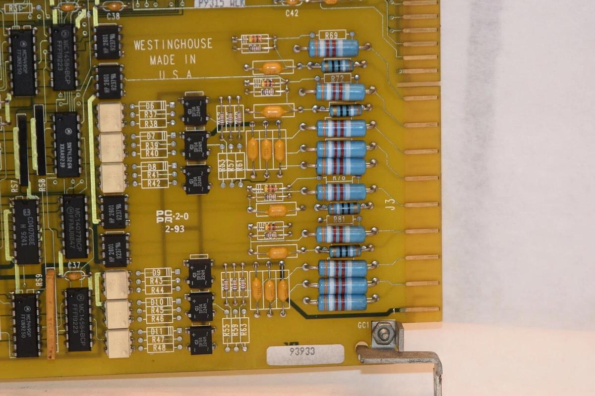 Used WESTINGHOUSE 7379A13 G01 7379A13G01 6QPA 7379A13H06 Pulse Accumulator Card