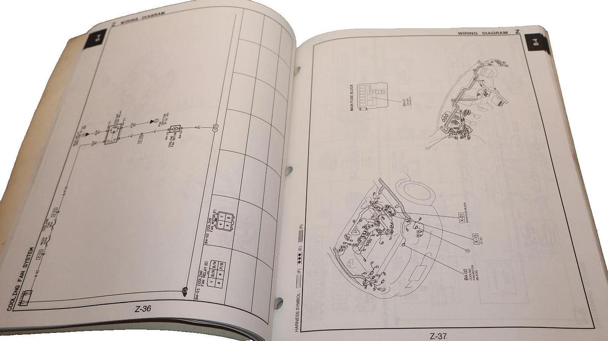 Used MAZDA Protege 1997 Wiring Diagram Manual