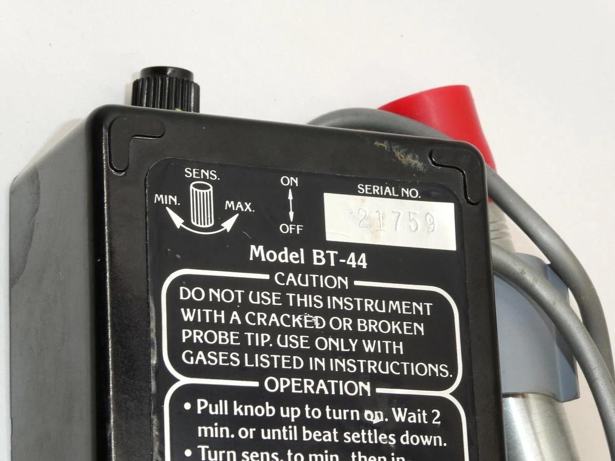(NEW) QUANTUM INSTRUMENTS BT-44 Gas Leak Probe