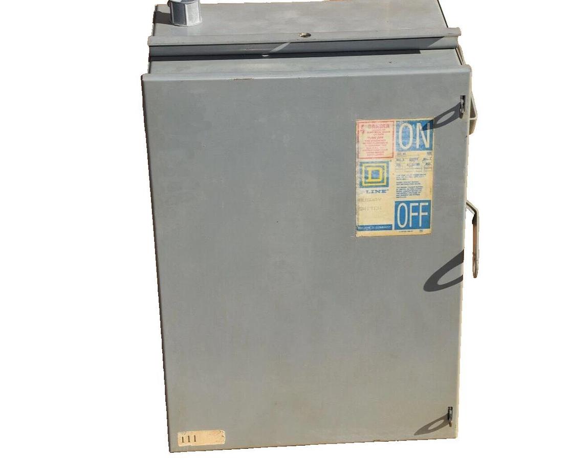 Used SQUARE D I-Line Fusible Busway Switch PQ3220G 200A 200 Amp Ser 6 3P 3P3W  240v