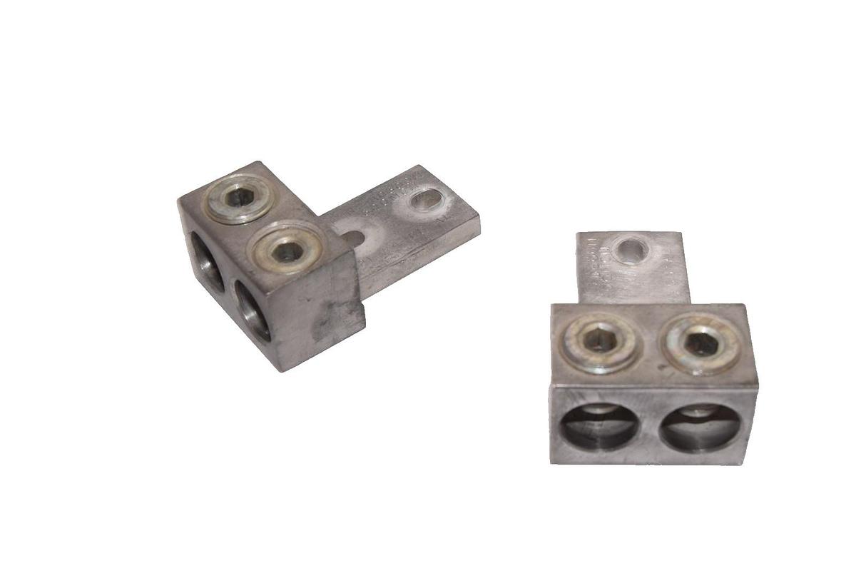 Used CFC-NY-AD600M 600MCM #4 CU-AL Double Mechanical Lugs (Lot of 2)