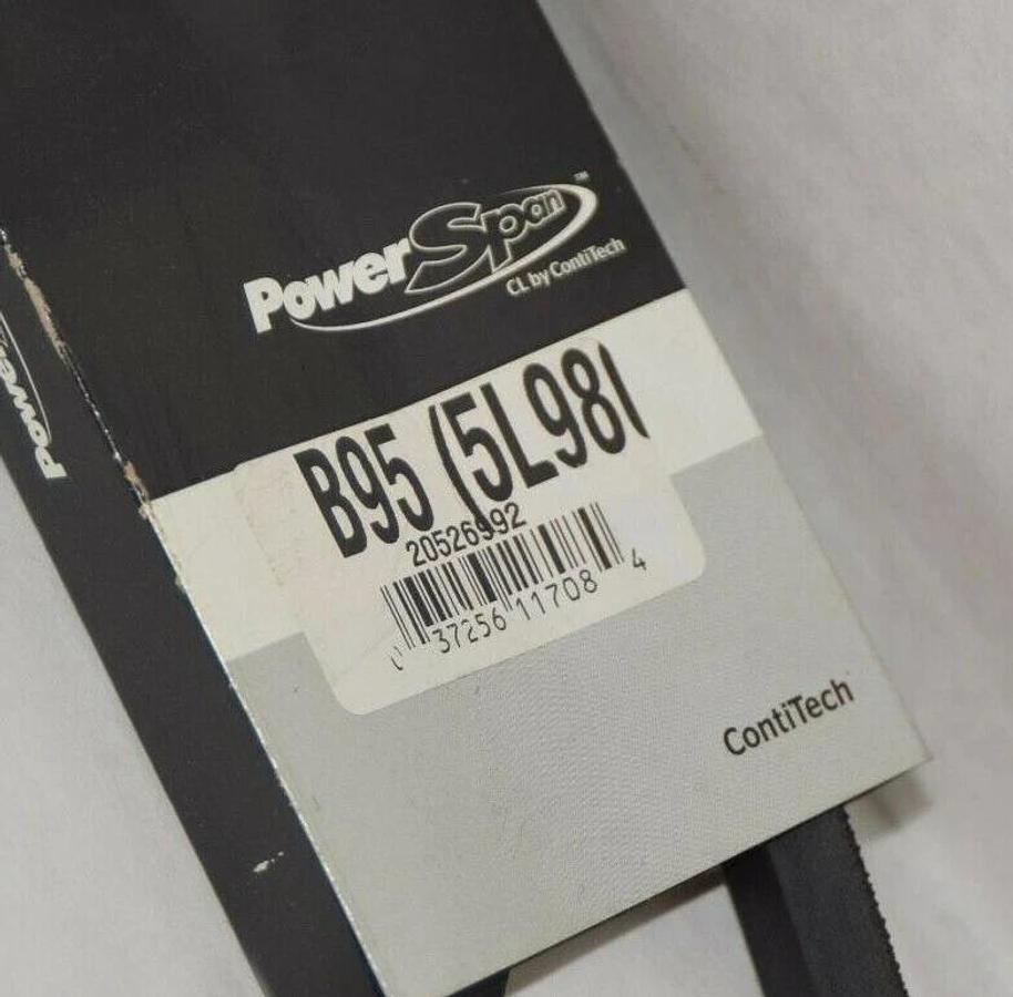 (NEW) CONTITECH PowerSpan B95 (5L980) V-Belt
