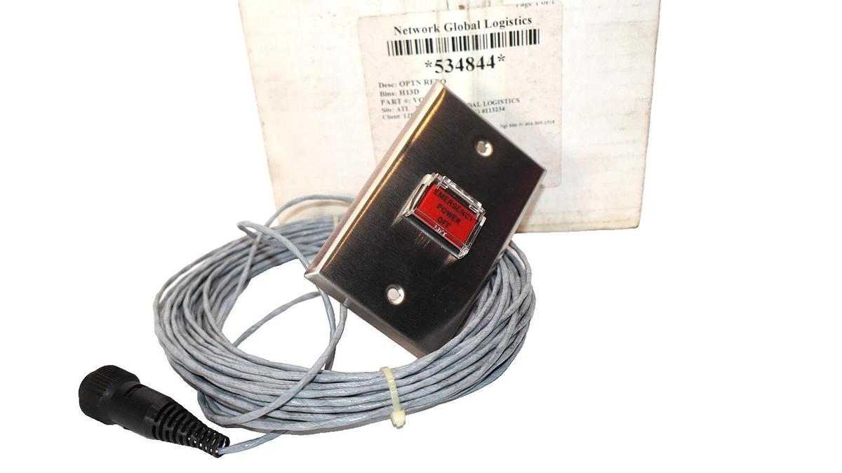 (NEW) NETWORK GLOBAL LOGISTICS VOREP0 , 534844 Emergency Power Off Button