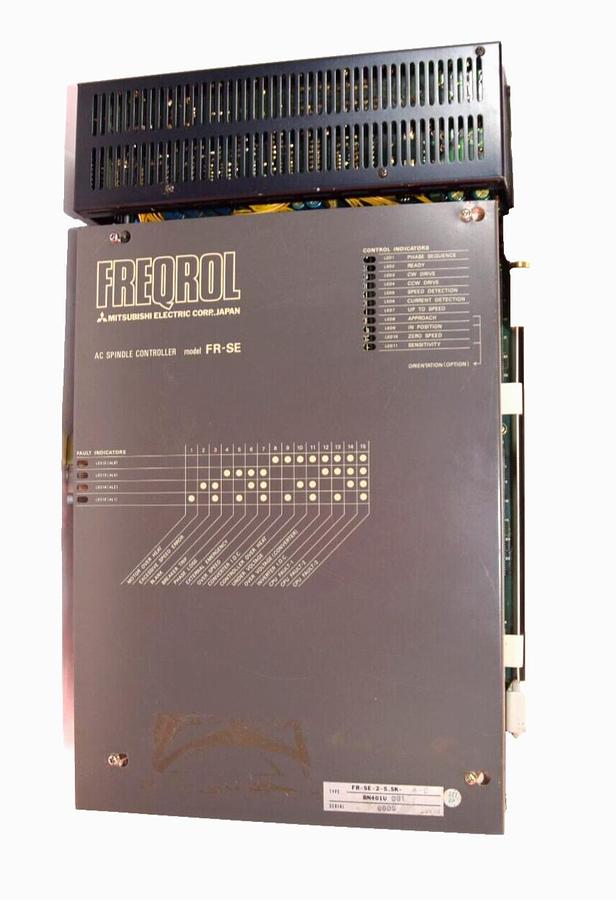 Used MITSUSBUSHI FREQROL FR-SE-2-5.5K-BN401U Spindle Controller Drive
