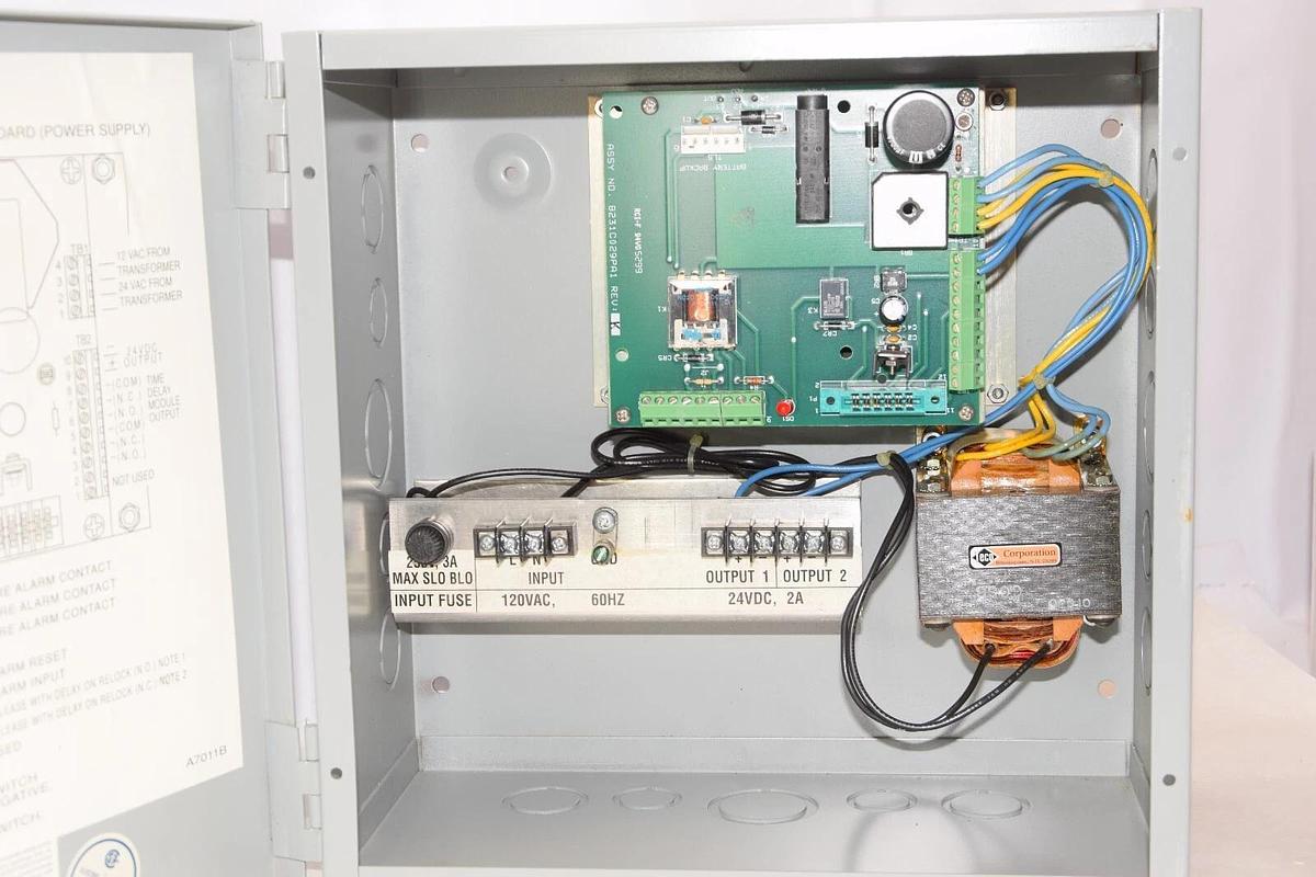 HOFFMANN A-HE12X12X6 Enclosure SARGENT 3530 Series Power Supply Timer Board NEW